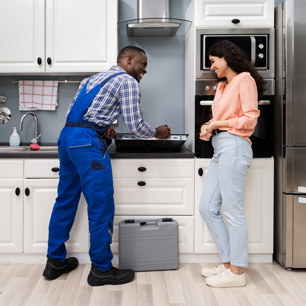 can you provide an estimate for cooktop repair before beginning any work in Houstonia Missouri